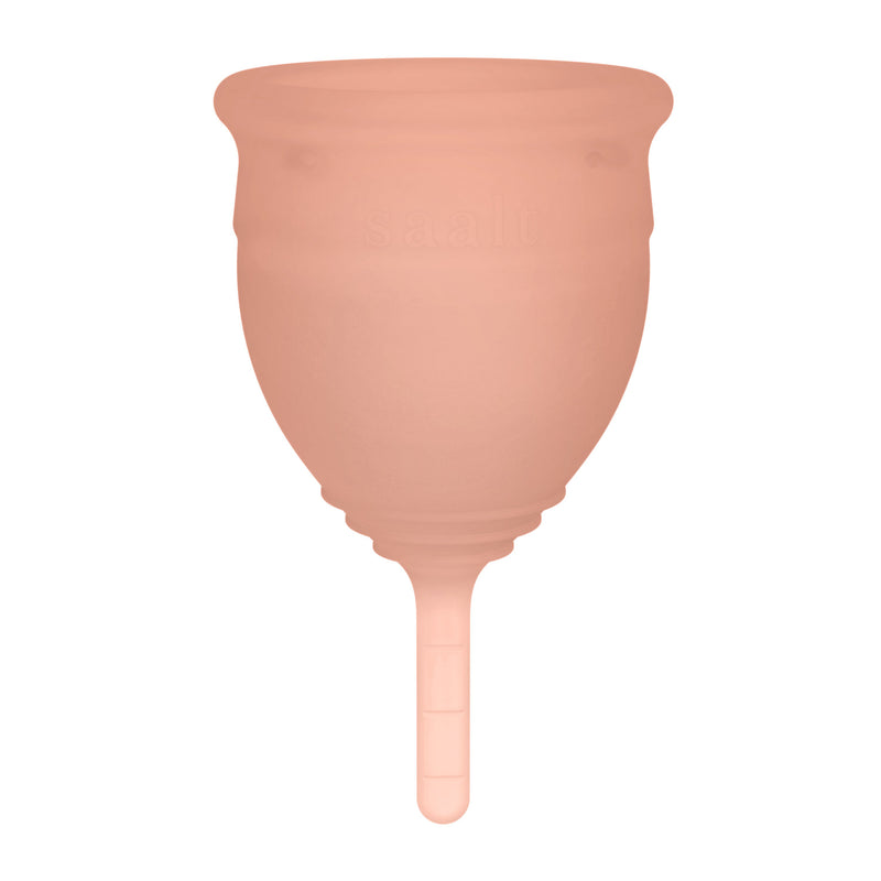 Blush soft menstrual cup.