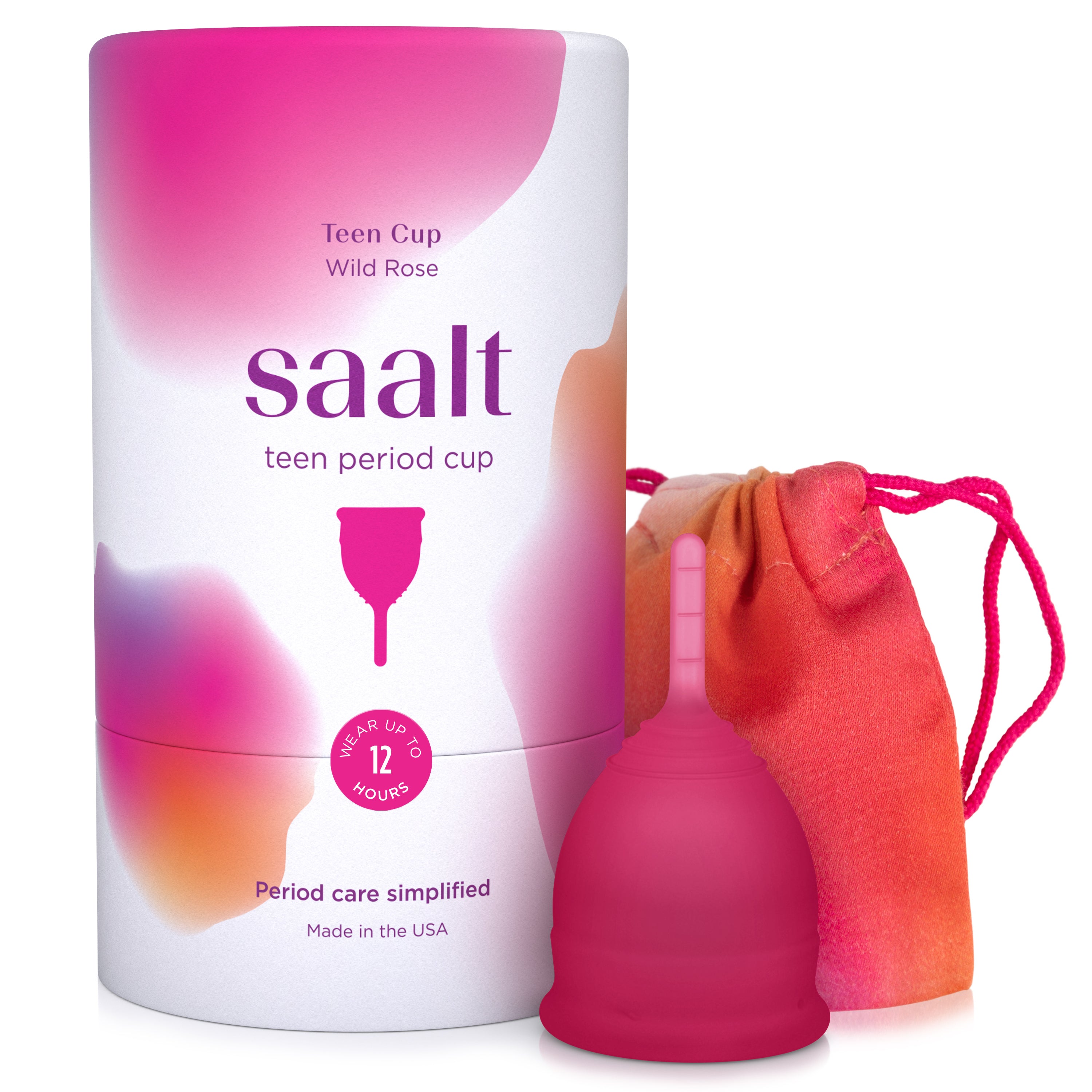 Menstrual cup for teens.