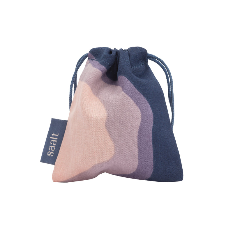 Saalt menstrual cup bag multicolor.